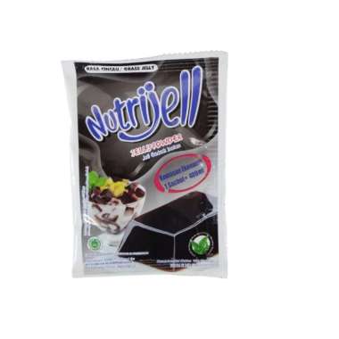 Nutrijell Rasa Cincau / Grass Jelly 10 gram [1 Sachet]