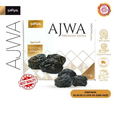 Safiya Kurma Ajwa 1 Kg Kurma Nabi Original