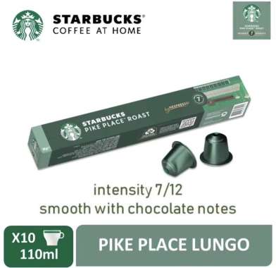Starbucks Nespresso Pike Place Coffee Capsule - ORIGINAL