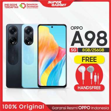 OPPO A98 5G 8/256 GB RAM 8 ROM 256 8GB 256GB Smartphone Android Dreamy Blue