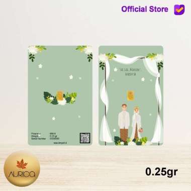 Logam Mulia StarGold Microgold Edisi Wedding 05 0.25 Gram