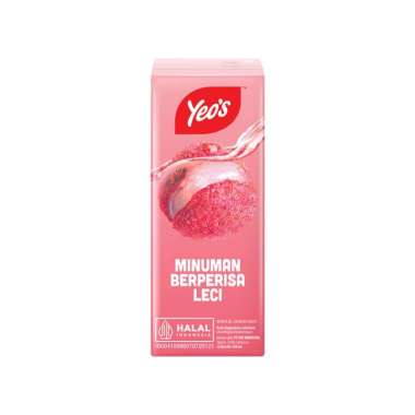 Yeos Drink Chrysanthemum Kotak 1ctn 4x6x250mL Teh Bunga Krisan Yeo's Leci