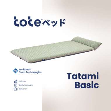 Tote Tatami Basic | Kasur Lantai Portable Lipat Sage