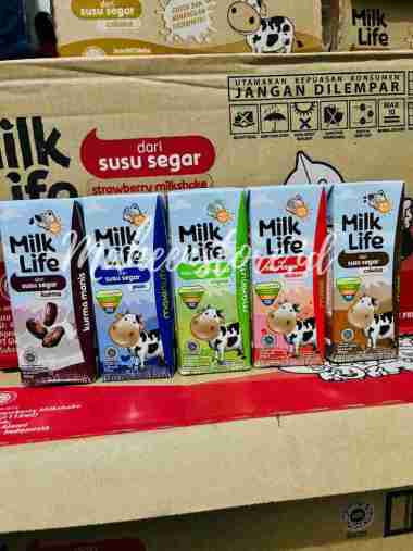 Milk Life 200 ML 1 Karton (24 pcs) Coklat