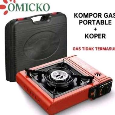 KOMPOR PORTABLE OMICKO KEMASAN KOPER (MEMAKAI TABUNG GAS PORTABLE KECIL)