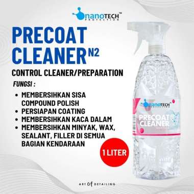 PRECOAT CLEANER 1L - nanoTECH PROTECTION - IPA WIPE DOWN - PEMBERSIH COMPOUND POLISH PAINT CORRECTIO