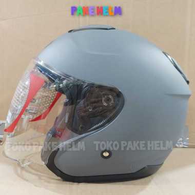 Helm kyt kyoto matt gorila abu doff half face M