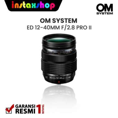 INSTAXSHOP Olympus Lensa ED 12-40mm F2.8 PRO II OM SYSTEM M.Zuiko