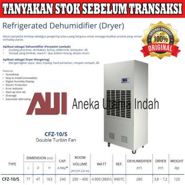 GEA CFZ-10/S Dehumidifier - Pengering Ruangan