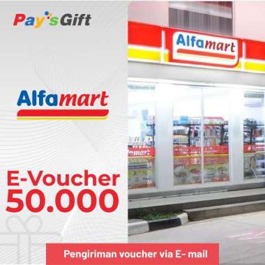 [Paysgift] Voucher Digital Alfamart Value Rp 50.000 Flash Sale