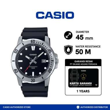 jam tangan pria casio general MTP-VD01-1EVUDF