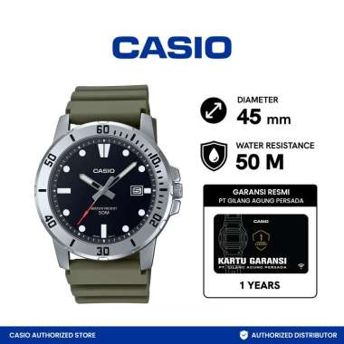 jam tangan pria casio general MTP-VD01-3EVUDF