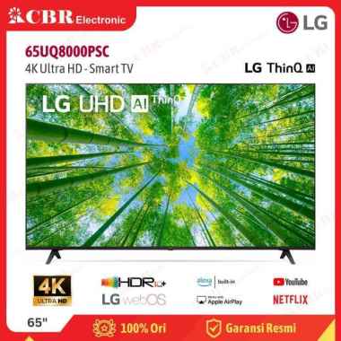 TV LG 65 Inch LED 65UQ8000PSC (4K UHD-Smart TV)