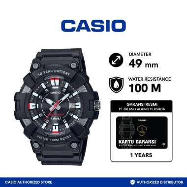 jam tangan pria casio analog MW-610H-1AVDF