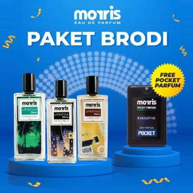 [BUY 3 GET 4] Morris Bundle Special BRODI [Lifestyle Metropolis+Adventure+Creative] GRATIS POCKET PA
