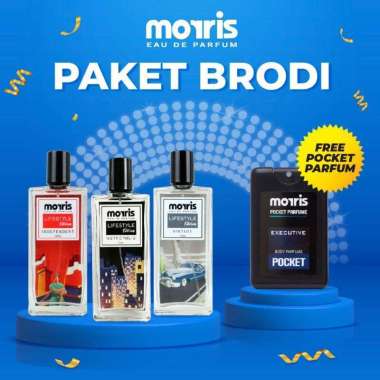[BUY 3 GET 4] Morris Bundle Special BRODI [Lifestyle Metropolis+Vintage+Independent] GRATIS POCKET P