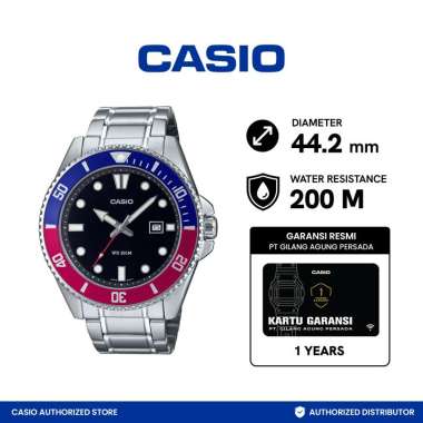 jam tangan pria casio MDV-107D-1A3VDF