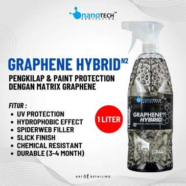 GRAPHENE HYBRID 1L - nanoTECH PROTECTION - NANO CERAMIC SOFT COATING INSTANT - PAINT PROTECTION PENG