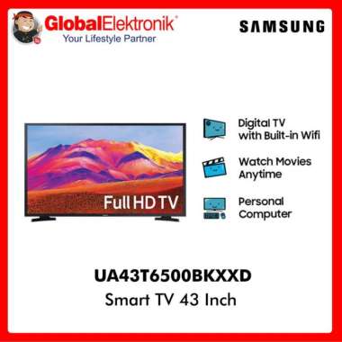 SAMSUNG SMART TV LED 43" UA43T6500BKXXD TV LED 43 INCH UA43T6500 UA43T 6500 [SEMARANG]