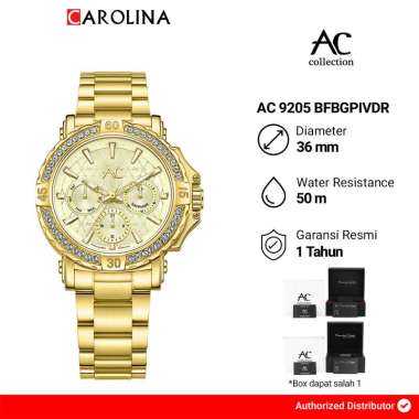 Jam Tangan Wanita Alexandre Christie Chronograph AC 9205 BFBGPIVDR