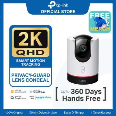 TP-LINK Tapo C225 2K QHD Pan/Tilt AI Starlight Sensor CCTV Camera