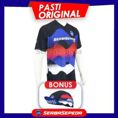 Jersey Sepeda MTB + Cycling Cap SSCC XXXL