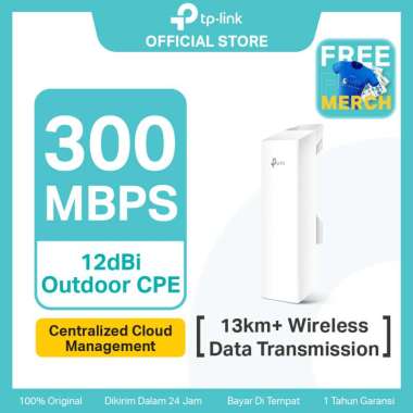 TP-LINK CPE220 2.4GHz 300Mbps 12dBi Outdoor CPE CPE220 2pcs