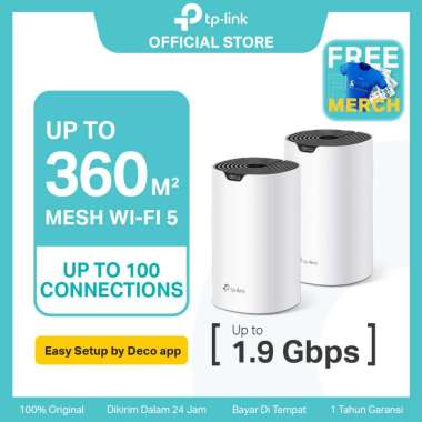 TP-LINK Whole Home Mesh Wi-Fi System Deco S7 AC1900 2 pack