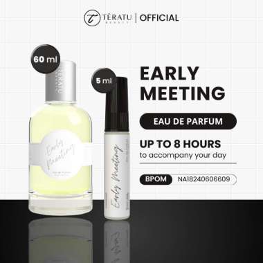 Body & the Scents by TERATU BEAUTY Eau de Parfum EDP Early Meeting - Botol Bulat 60ml
