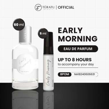 Body & the Scents by TERATU BEAUTY Eau de Parfum EDP Early Morning - Botol Bulat 60ml