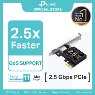 TP-LINK TX201 2.5 Gigabit PCIe Network Adapter