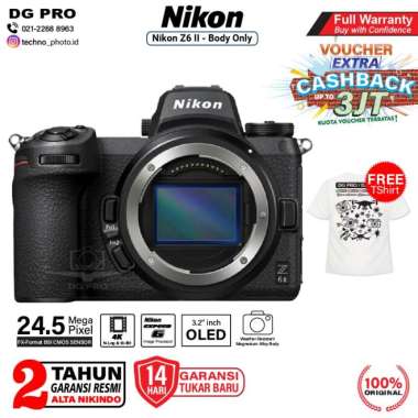 Nikon Z6 II Nikon Z6II Nikon Z6 Mark II Body Only Garansi Resmi