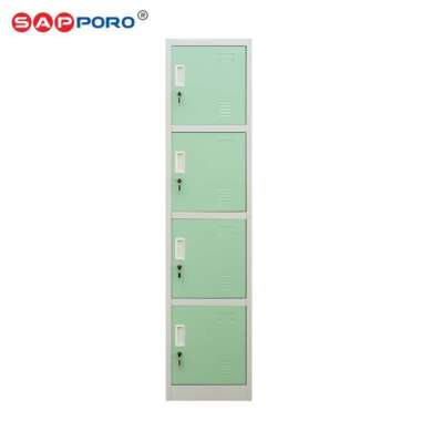 SAPPORO KOLN 4 - Loker Besi 4 Pintu | Steel Locker 4 Doors GW Green