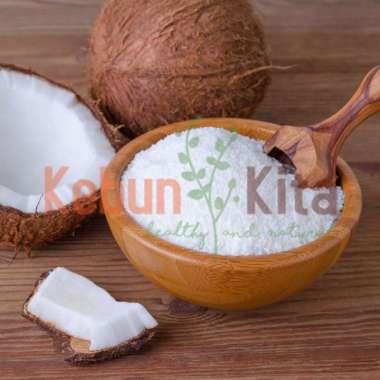 Desiccated Coconut Powder High Fat 250gr (Kelapa Parut Kering) Fine Grade / Halus