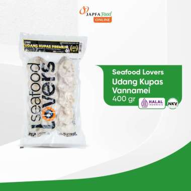 Seafood Lovers Udang Kupas Vannamei Premium 400 gr