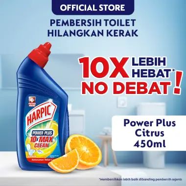 Harpic Power Plus Citrus 450 ml - Pembersih Toilet