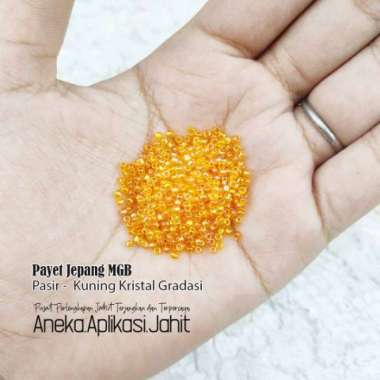 50 GRAM PAYET JEPANG MGB 535 KUNING KRISTAL PELANGI BAMBU