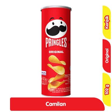 Promo Harga Pringles Potato Crisps Original 107 gr - Blibli
