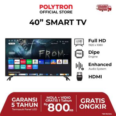POLYTRON SMART DIGITAL TV 40" PLD 40CV8969