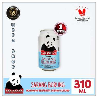 Cap Panda Minuman Bird's Nest | Panda Sarang Burung Kaleng - 310 ml (Kemasan Satuan)