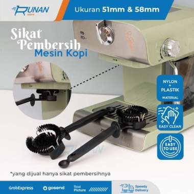 Group Brush Sikat Pembersih Mesin Kopi Coffee Machine Cleaning Brush 51 53mm & 58mm 51mm