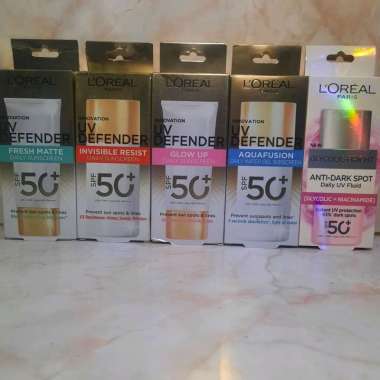 Loreal Paris UV Defender UV Serum Protector UV Perfect Glow Up