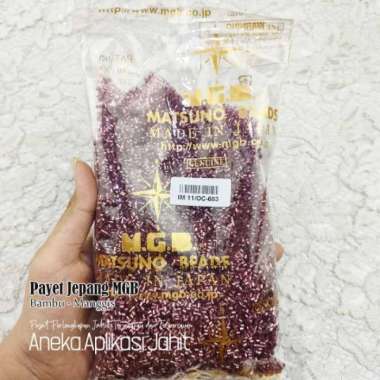 50 GRAM PAYET JEPANG MGB 807 COKLAT MAROON PASIR