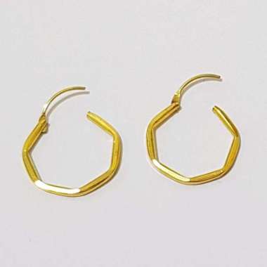 Anting Emas Asli Anak Anak Kadar 700 Anting Siku
