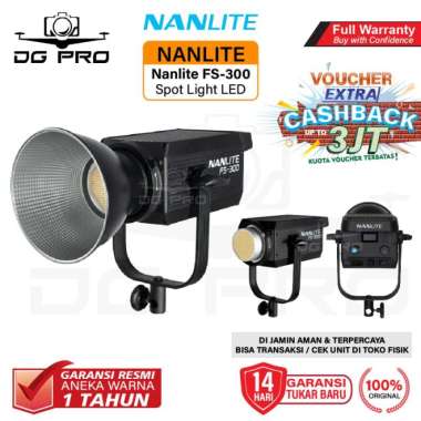 Nanlite FS-300 Spot Light LED Video Light Studio Lighting FS300 Resmi