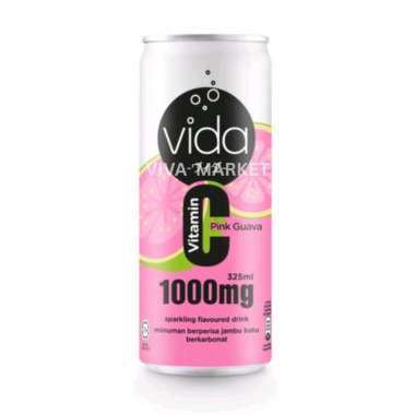 Vida Vitamin C 1000mg 325ml pink guava