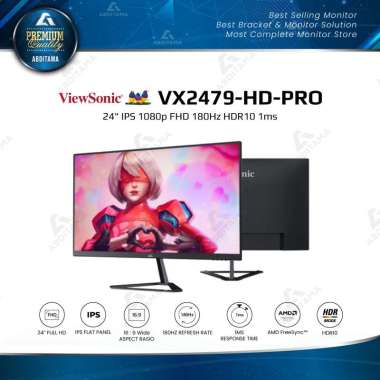 Monitor LED VIEWSONIC VX2479-HD-PRO 24" IPS 1080p FHD 165Hz HDR10 1ms
