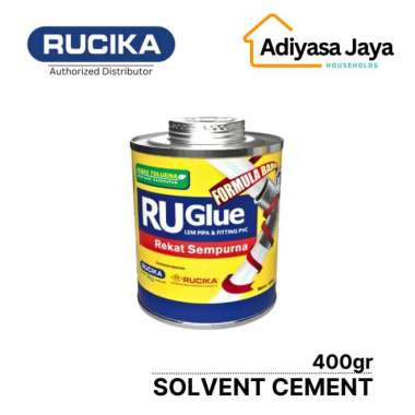 Ru Glue 400gr (Rucika) / Lem Pipa PVC
