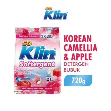 Soklin Softergent Korean Camellia & Apple Detergen 720 g