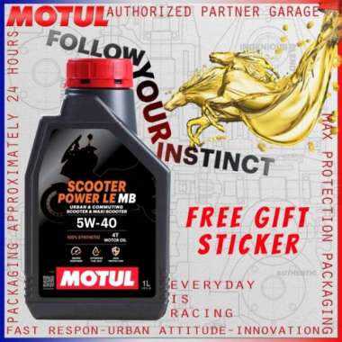 Motul Oli Motor Motul Scooter Power Le 5W40 [1 L]
